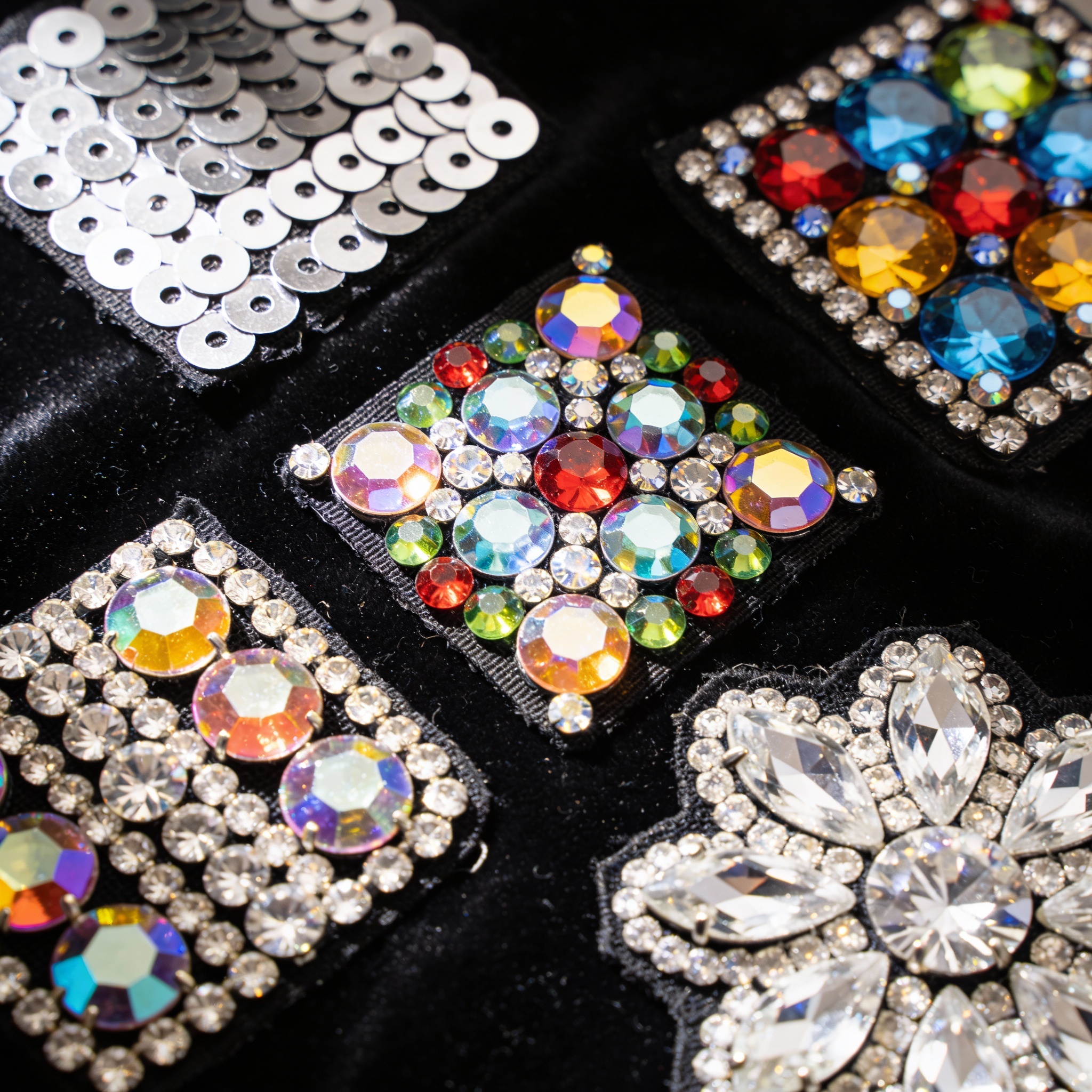 Beaded, Sequin, and Rhinestone Appliques for Fashion & Décor