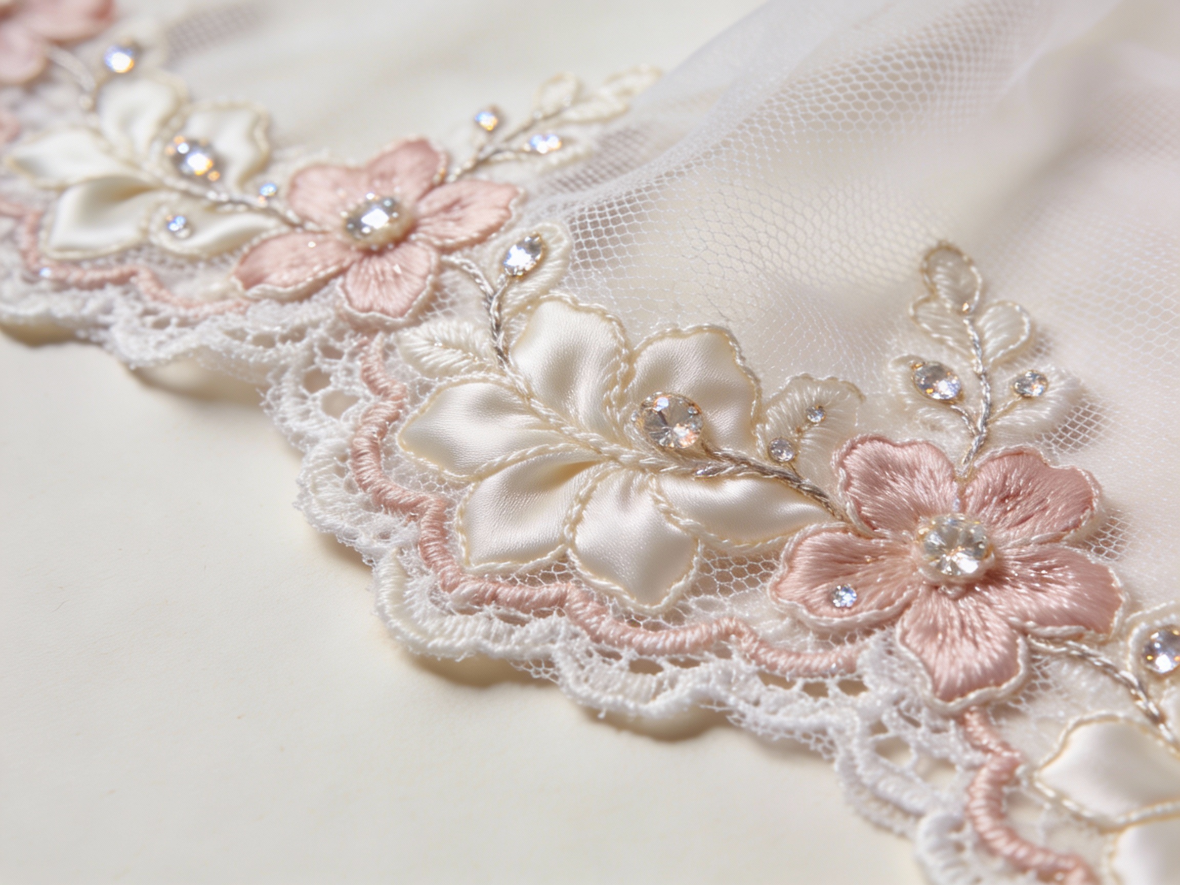 Mastering Lace Borders and Embroidered Flower Lace in Fashion