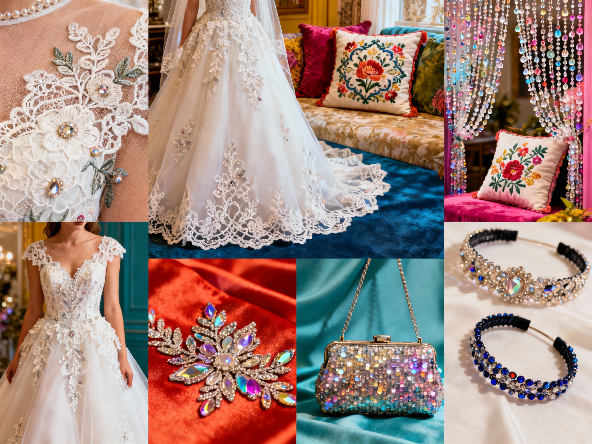 Lace, Beads & Sequins: Simple Ways to Upgrade Your Crafts