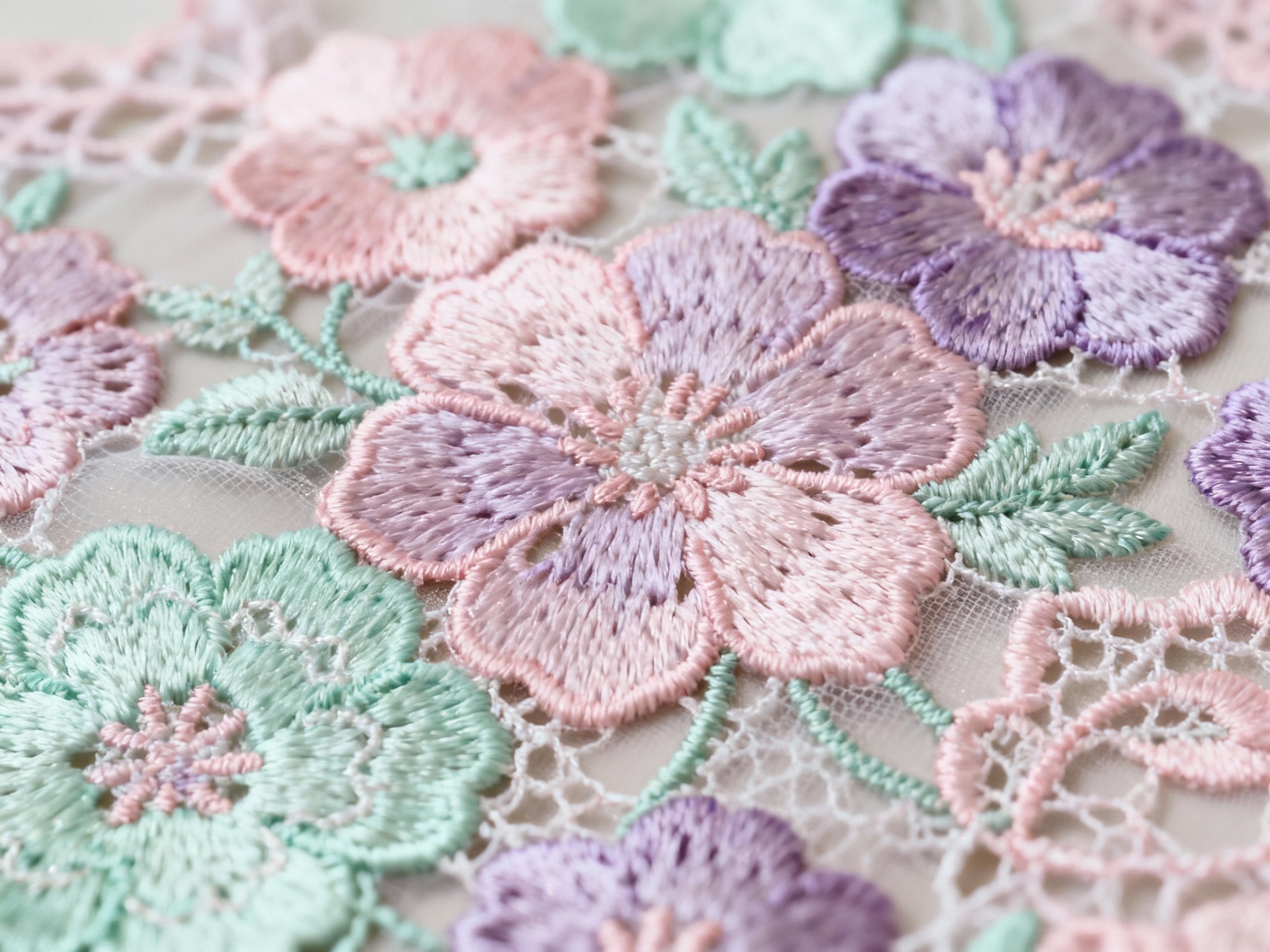 The Beauty and Versatility of Embroidered Flower Lace
