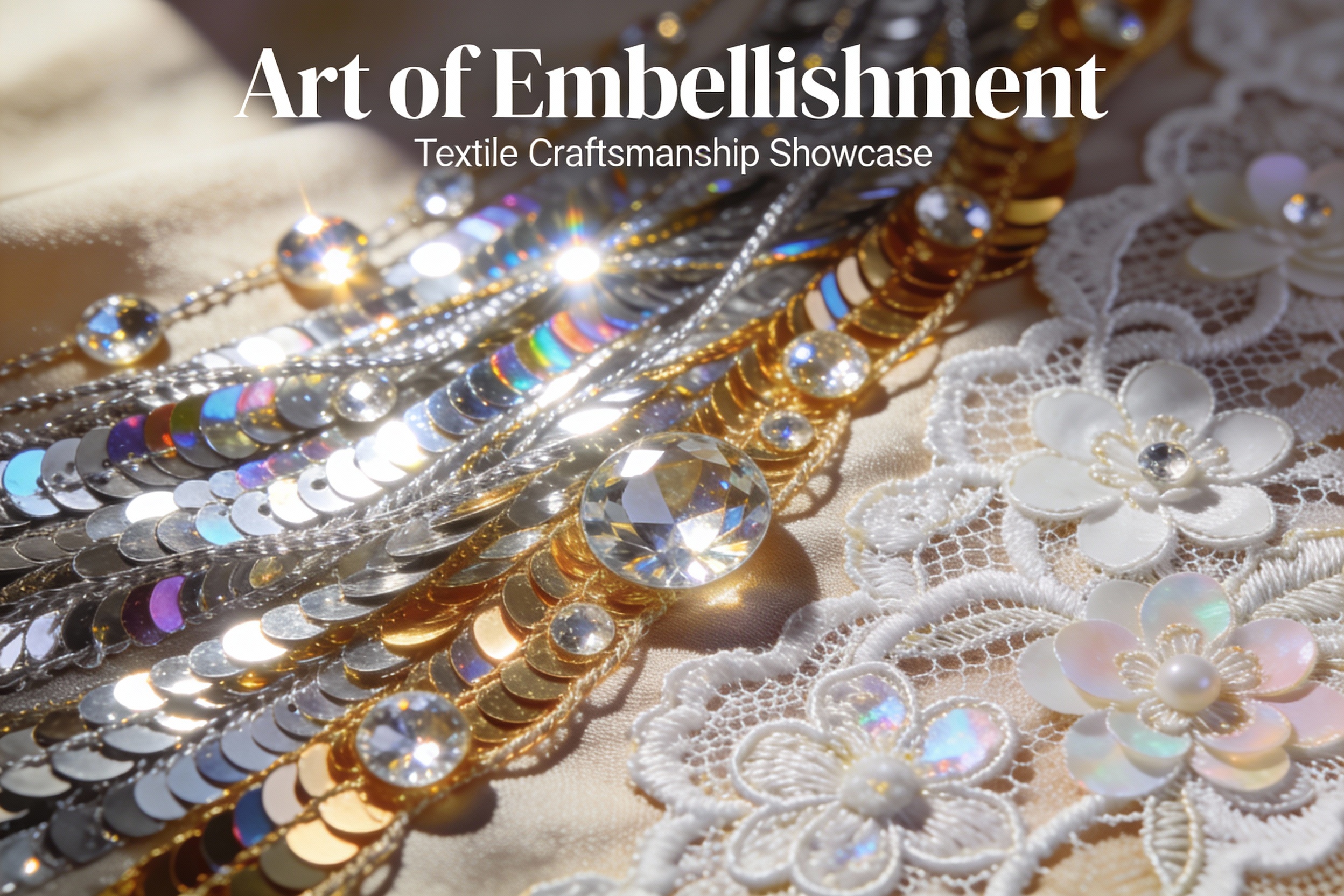 The Art of Embellishment: Rhinestones, Sequins, and Embroidered Lace