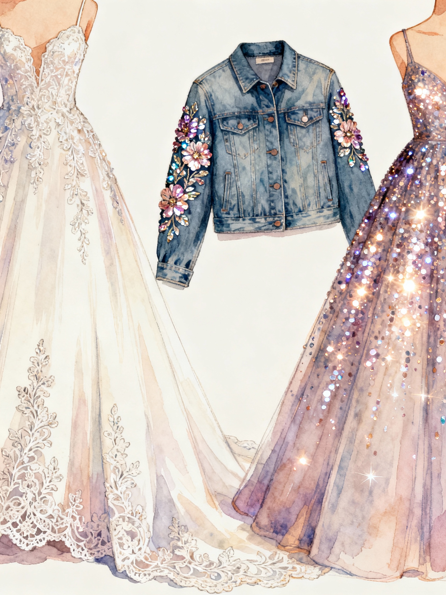 Sequins, Appliques, and Lace Embroidery: Fashion's Secret Weapons